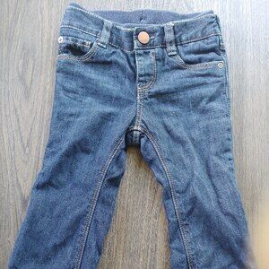Baby Gap Straight Fit Polka Dot Lined Jeans